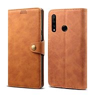 Lenuo Leather for Honor 20 lite, Brown - Phone Case