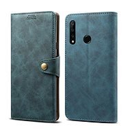 Lenuo Leather for Honor 20 lite, blue - Phone Case