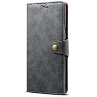 Lenuo Leather for Xiaomi Mi A3, grey - Phone Case
