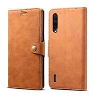 Lenuo Leather for Xiaomi Mi 9 Lite, Brown - Phone Case