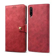 Lenuo Leather for Huawei P Smart Pro/Y9s, Red - Phone Case