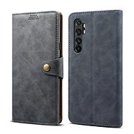 Lenuo Leather for Xiaomi Mi Note 10 Lite, Grey - Phone Case