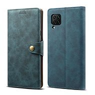 Lenuo Leather for Huawei P40 Lite, Blue - Phone Case
