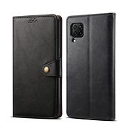 Lenuo Leather for Huawei P40 Lite, Black - Phone Case