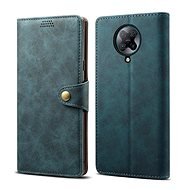 Lenuo Leather for Xiaomi Poco F2 Pro, Blue - Phone Case