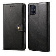 Lenuo Leather na Samsung Galaxy M51, čierne - Puzdro na mobil