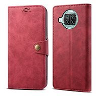 Lenuo Leather for Xiaomi Mi 10T Lite, Red - Phone Case