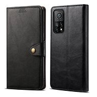 Lenuo Leather for Xiaomi Mi 10T/10T Pro, Black - Phone Case