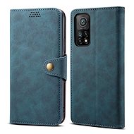 Lenuo Leather for Xiaomi Mi 10T/10T Pro, Blue - Phone Case