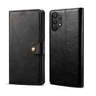 Lenuo Leather pre Samsung Galaxy A32 5G, čierne - Puzdro na mobil