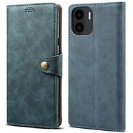 Lenuo Leather flip case for Xiaomi Redmi A1, blue - Phone Case