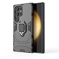 Lenuo Armor obal pro Samsung Galaxy S24 Ultra černá - Phone Cover