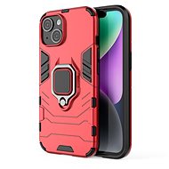 Lenuo Armor case for iPhone 15 red - Phone Cover