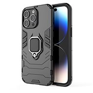 Lenuo Armor case for iPhone 15 Pro Max black - Phone Cover
