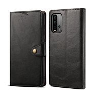 Lenuo Leather Case für Xiaomi Redmi 9T - schwarz - Handyhülle