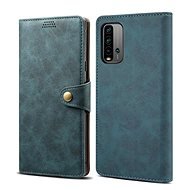 Lenuo Leather Case für Xiaomi Redmi 9T - blau - Handyhülle