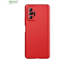 Lenuo Leshield for Xiaomi Redmi Note 10 Pro, Red - Phone Cover