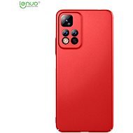 Lenuo Leshield for Xiaomi Redmi Note 11 Pro, Red - Phone Cover
