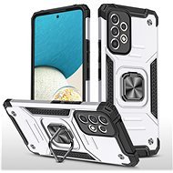 Lenuo Union Armor case for Samsung Galaxy A53 5G, silver - Phone Cover