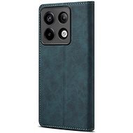 Lenuo Leather flipové pouzdro pro Xiaomi Redmi Note 13 Pro 5G, modrá - Phone Case