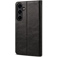 Lenuo Leather flip case for Samsung Galaxy S24+ black - Phone Case