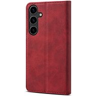 Lenuo Leather flipové pouzdro pro Samsung Galaxy S24+ červená - Phone Case