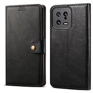 Lenuo Leather Klapphülle für Xiaomi 13, schwarz - Handyhülle