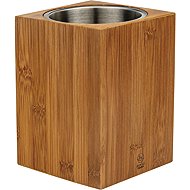 LEOPOLD VIENNA Barolo Wine cooler made of bamboo, height 192 mm, diameter 142 mm - Beverage Cooler