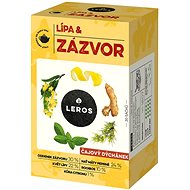 LEROS ČAJOVÝ DÝCHÁNEK, LÍPA & ZÁZVOR 20x2g - Čaj