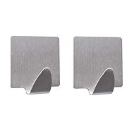 DuraHome Bathroom hook self-adhesive 38 × 35mm, 2pcs - Bathroom Hook