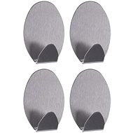 DuraHome Bathroom hook self-adhesive 50 × 35mm, 4pcs - Bathroom Hook