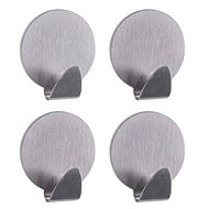 DuraHome Bathroom hook self-adhesive 42 × 39mm, 4pcs - Bathroom Hook