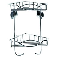 DuraHome Wire shelf 2 tiers 185 × 185 × 31 mm - Bathroom Shelf