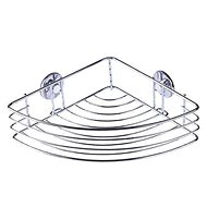 DuraHome Self-adhesive wire shelf - corner 317 × 50 × 215 mm - Bathroom Shelf