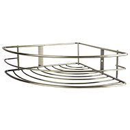 DuraHome Wire corner shelf, golden antique, 30,5 × 22,3 × 7,1 cm - Bathroom Shelf