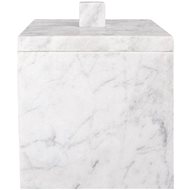 Q-Bath Cosmetic box marble white - Cosmetic Container