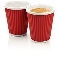 LES ARTISTES A-0634 Dark Red Mug Set 2pcs 180ml - Mug
