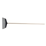Levior Plastic rake 40 cm 23z with handle 160 cm - Rake