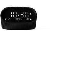 Lexon Ray Clock Matt Black - Alarm Clock