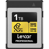 Lexar CFexpress 4.0 Pro Gold R3600/W3300 1TB - Memory Card