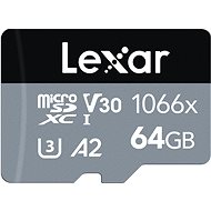 Lexar microSDHC SILVER 64GB - Memory Card