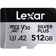 Lexar microSDXC Professional SILVER Plus 512GB - Memóriakártya