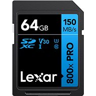 Lexar SDXC Pro 800x 64GB - Memory Card
