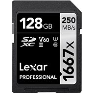 Lexar SDXC Pro 1667X 128GB - Memory Card