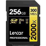 Lexar SDXC Pro 2000X 256GB - Memory Card