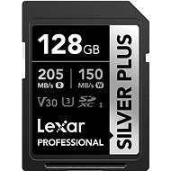 Lexar SDXC Professional SILVER Plus 128GB - Memóriakártya