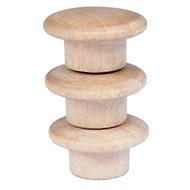 Legamater 25mm, Wooden - Pack of 5 - Magnet