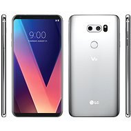 LG V30 Cloud Silver - Mobile Phone