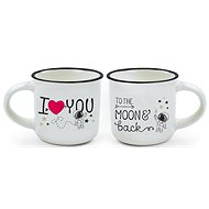 Legami Espresso For Two - To the Moon & Back - Mug