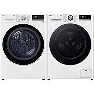 LG FSR7A04WC + LG RC91V9AV4N - Washer Dryer Set